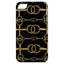 Black and Gold Equestrian Bit Motif Phone Case, Horse Lover Gift