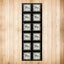 Black Dressage Motif Runner Rug 6x2ft