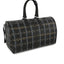 Black Bit Motif Duffle Bag