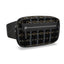 Black Bit Motif Belt Bag