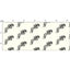 Ivory Jumping Horse Motif Fabric