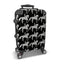 Black and White Dressage Horse Suitcase
