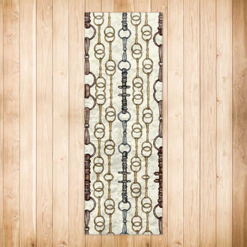 Snaffle Bit Equestrian Rug, 6ft x 2ft Main image