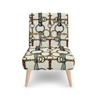 Snaffle Bit Equestrian Chair/ Horse Lover Decor