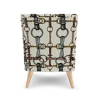 Snaffle Bit Equestrian Chair/ Horse Lover Decor