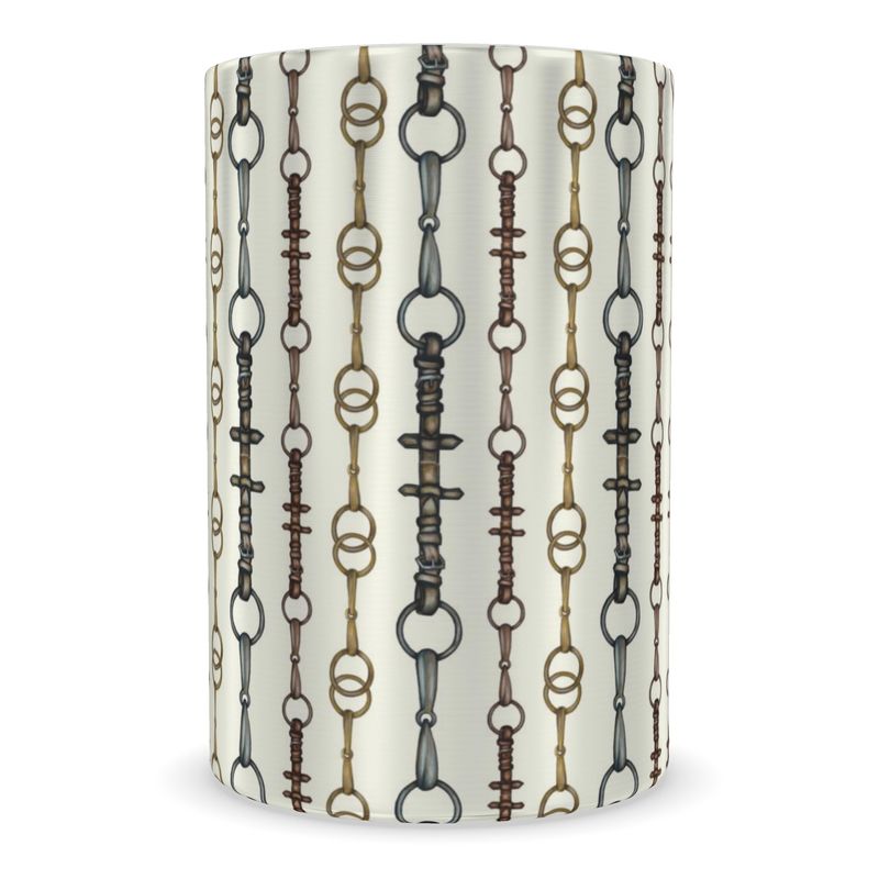 Luxury Wine Cooler, Equestrian Bit Motif , Horse lover gift