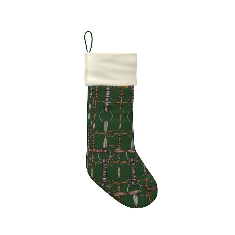 Equestrian Christmas Stocking, Horse Lover Decor, Equine Christmas Secondary image