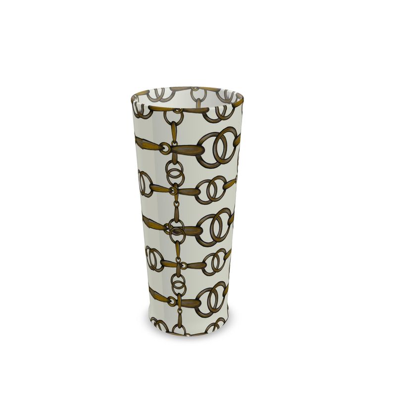 Equestrian Bit Beer Glass, Luxury Bar, Horse lover gift, 10 0z,