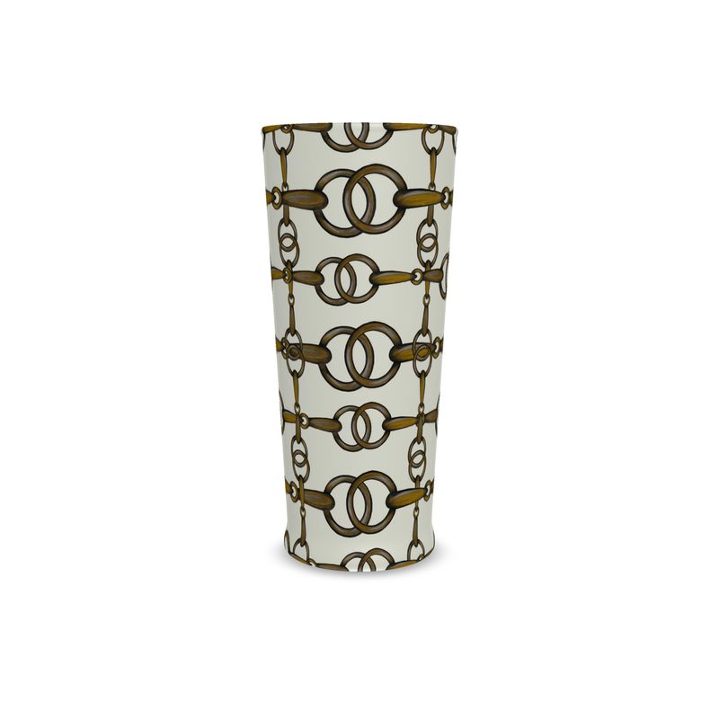 Equestrian Bit Beer Glass, Luxury Bar, Horse lover gift, 10 0z,