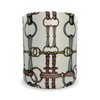 Ivory Equestrian Bit Whiskey Glass, Luxury Bar, Horse lover gif