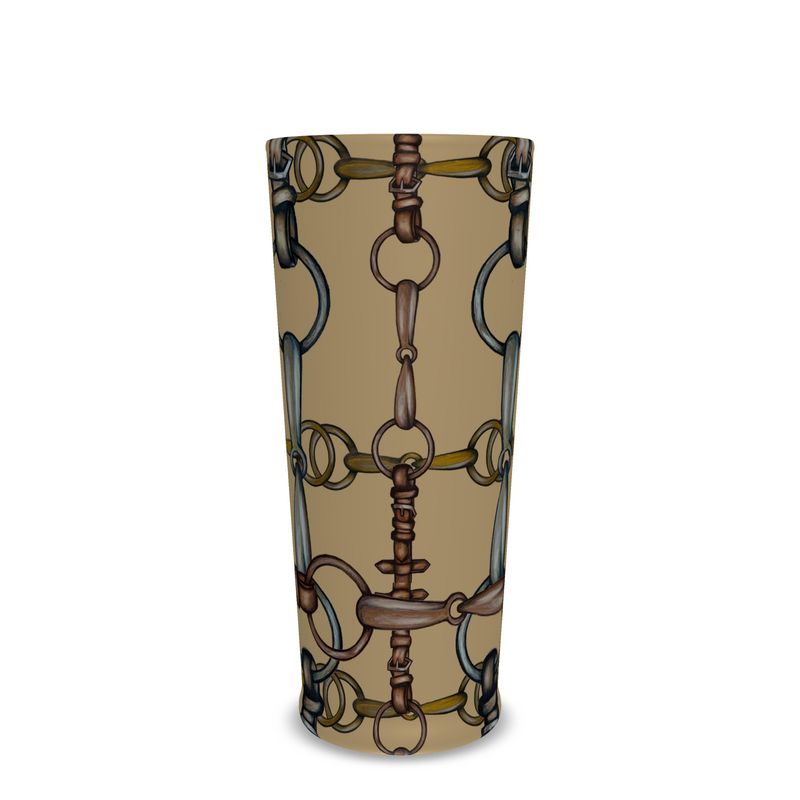 Bit Motif Beer Glass Tan Kensington Look Secondary image