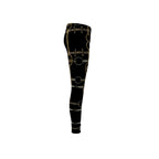 Equestrian Bit Motif Leggings, Rider Leggings, Equestrian Fashion