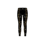 Equestrian Bit Motif Leggings, Rider Leggings, Equestrian Fashion