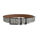Gold Bit Show Leather Belt