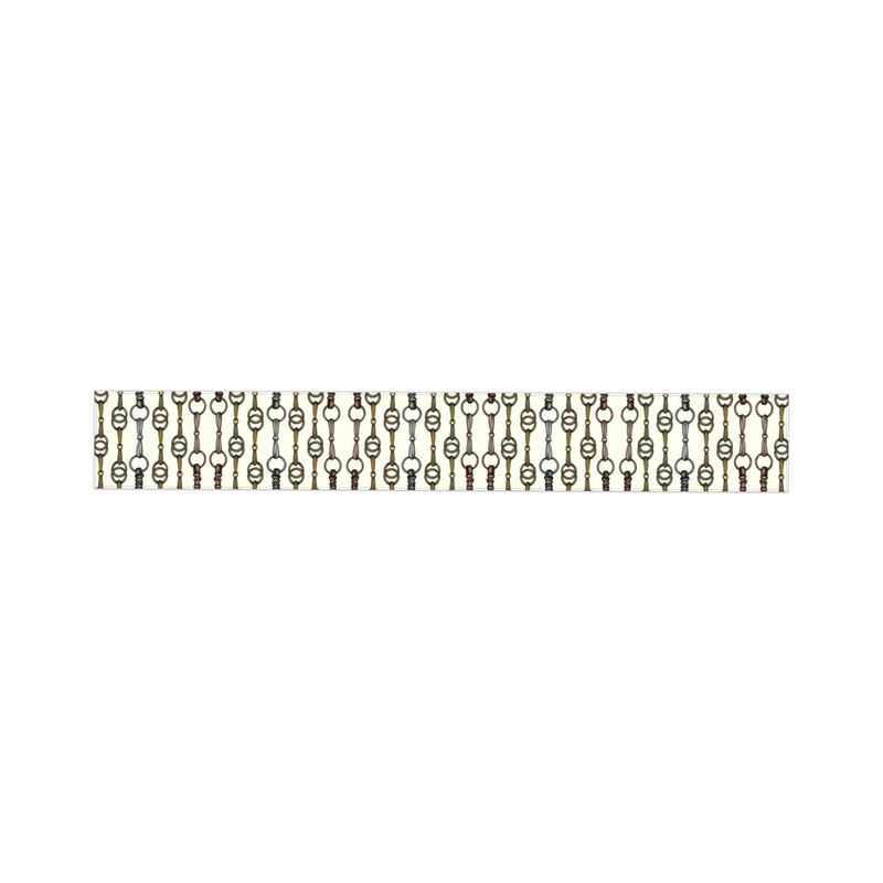 Equestrian Random Bit Style Table Runner 90in