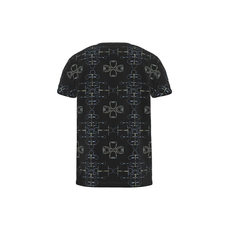Equestrian Bit Motif All Over Print Shirt Secondary image