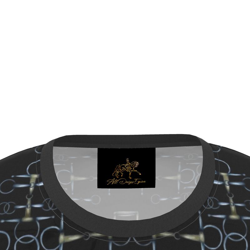 Equestrian Bit Motif All Over Print Shirt