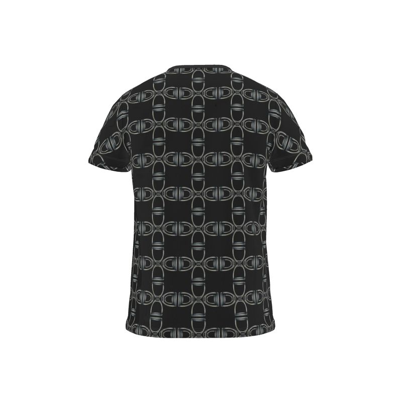 Equestrian Bit Motif All Over Print Shirt