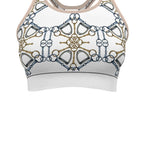 Equestrian Bit Motif Sports Bra