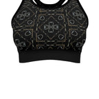 Equestrian Bit Motif Sports Bra