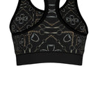 Equestrian Bit Motif Sports Bra