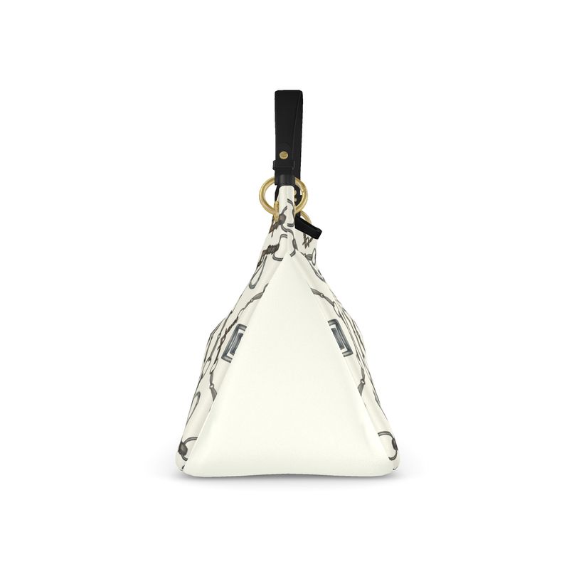 Equestrian Bit Motif Slouch Purse