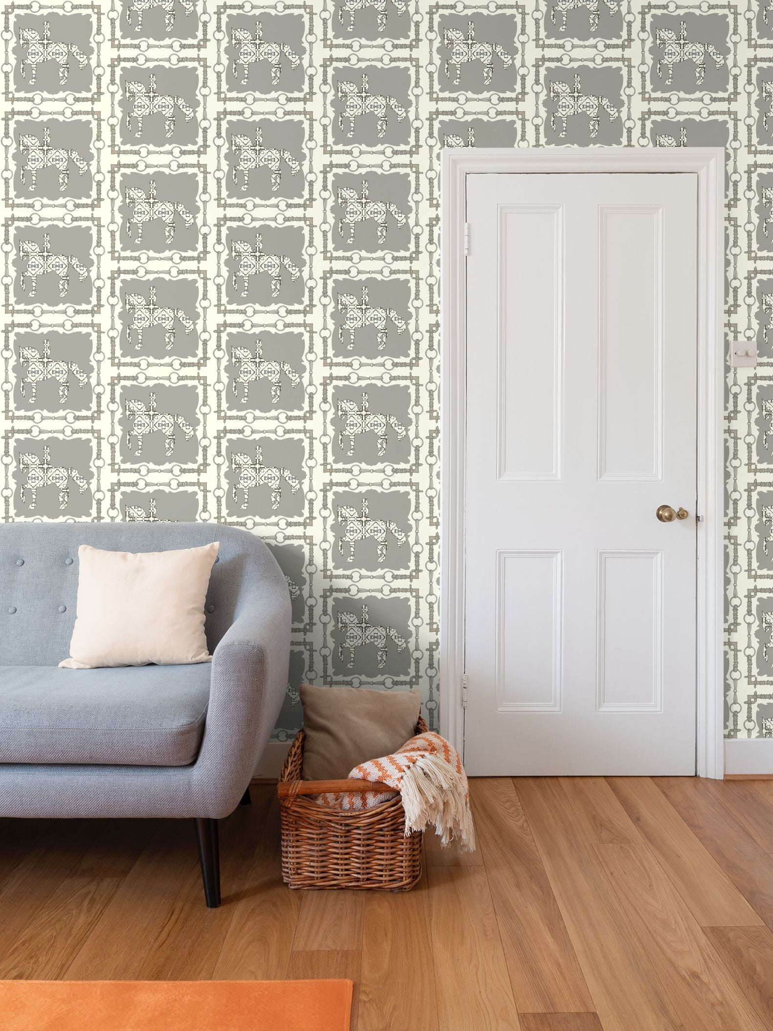 Dressage Piaffe Grid Wallpaper