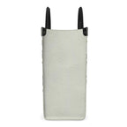 Ivory Bit Motif Leather Shopper Bag