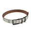Tribal Rein Patterned Leather Belt