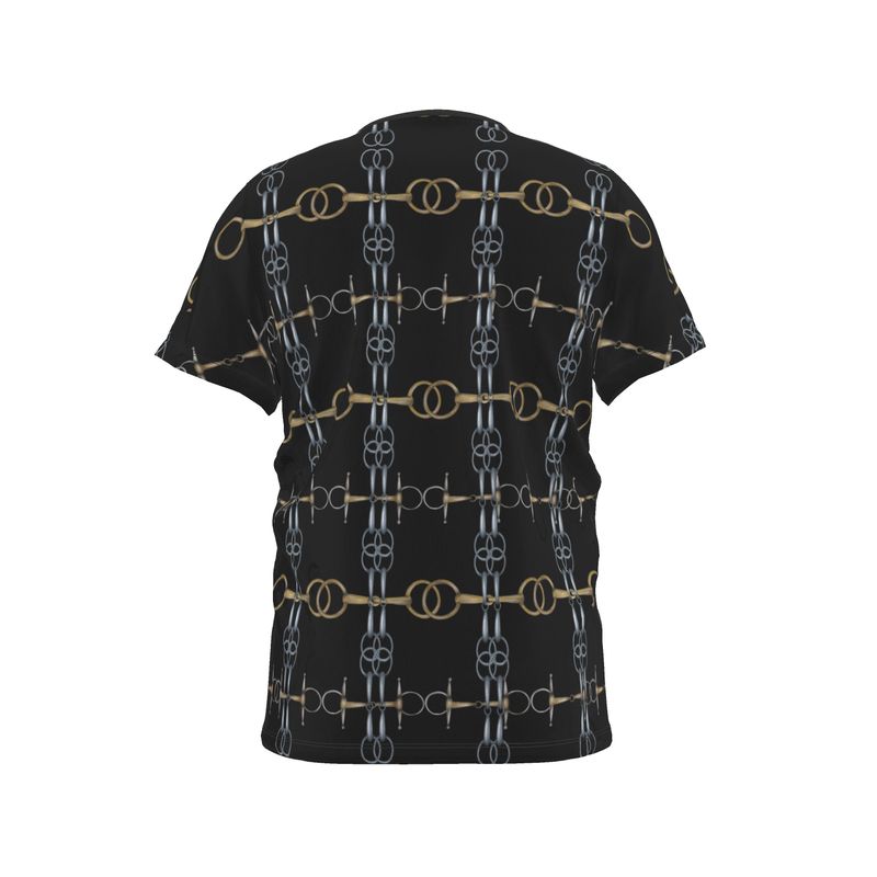 Black Bit Motif T Shirt Secondary image