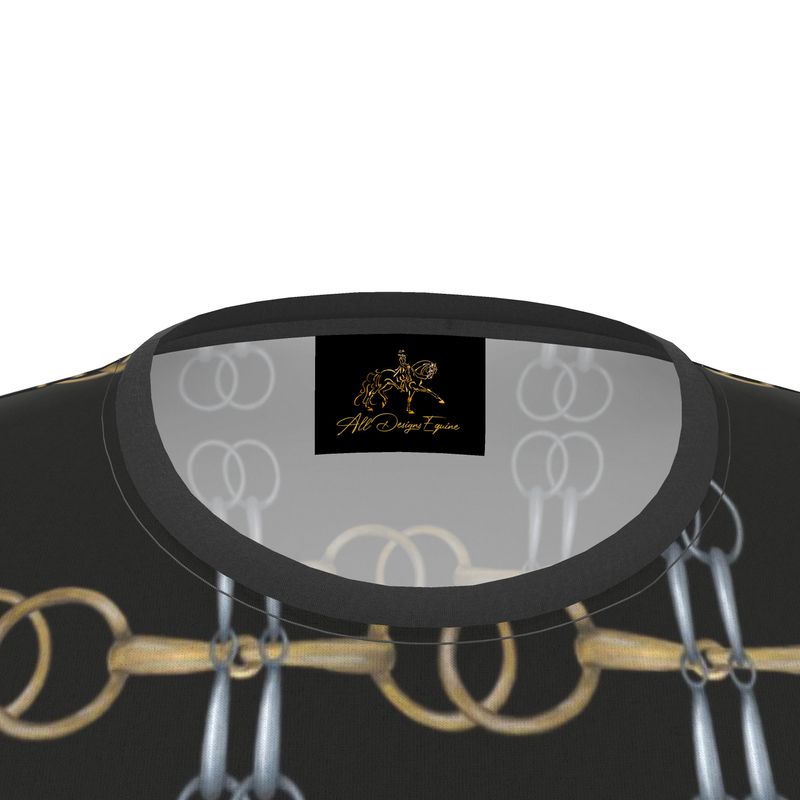 Black Bit Motif T Shirt