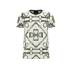 Bit Motif Geometric T Shirt