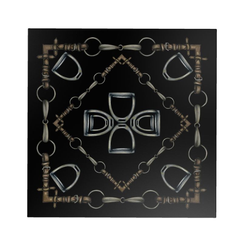 Black Bit Motif Equestrian Side Secondary image