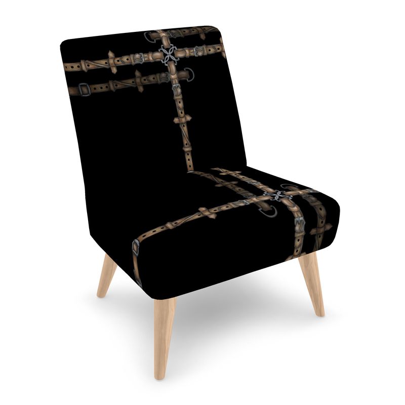 Black Bit Motif Chair Main image