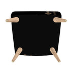 Black Bit Motif Chair