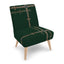 Hunter Green Bit Motif Chair