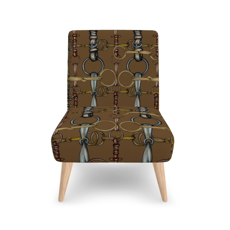 Brown Bit Motif Chair Secondary image