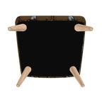 Brown Bit Motif Chair