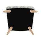Silver Bit Motif Chair