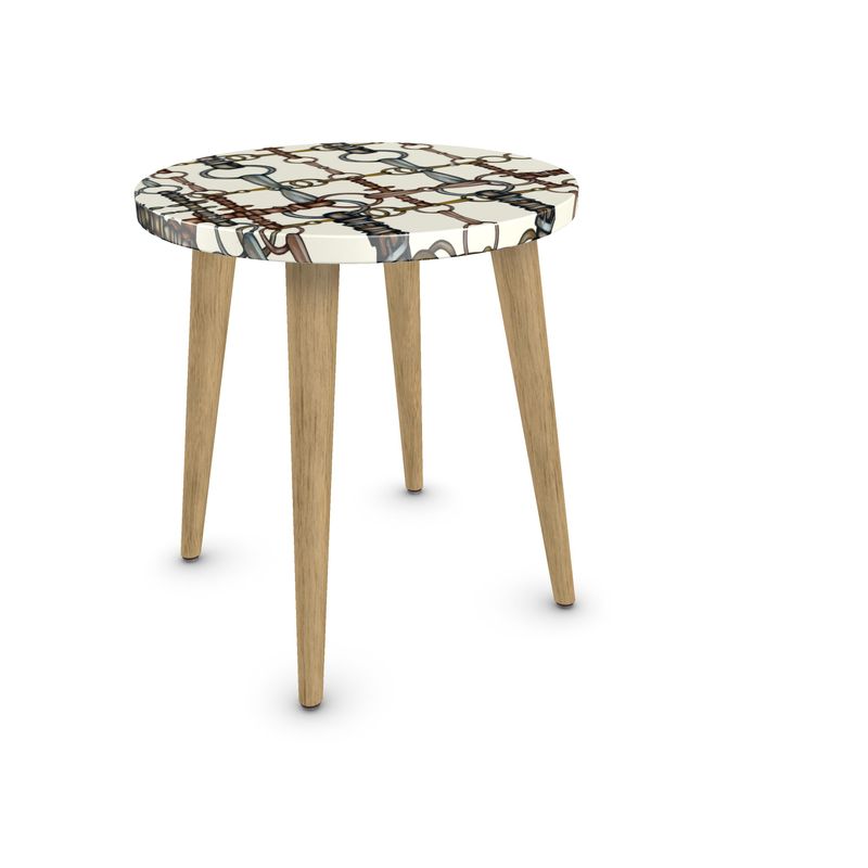 Snaffle Bit Round Side Table Main image