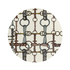 Snaffle Bit Round Side Table