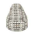 Ivory Bit Motif Bean Bag Chair