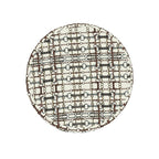 Ivory Bit Motif Bean Bag Chair