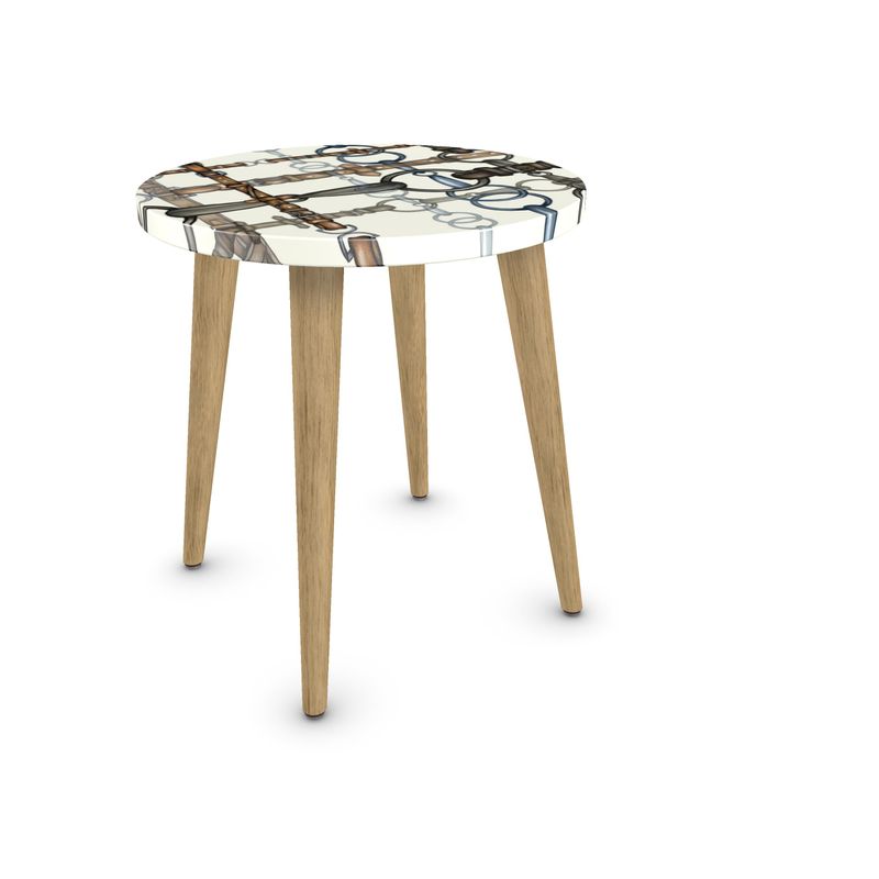 Snaffle Bit Round Side Table Main image