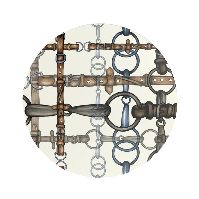 Snaffle Bit Round Side Table Secondary image