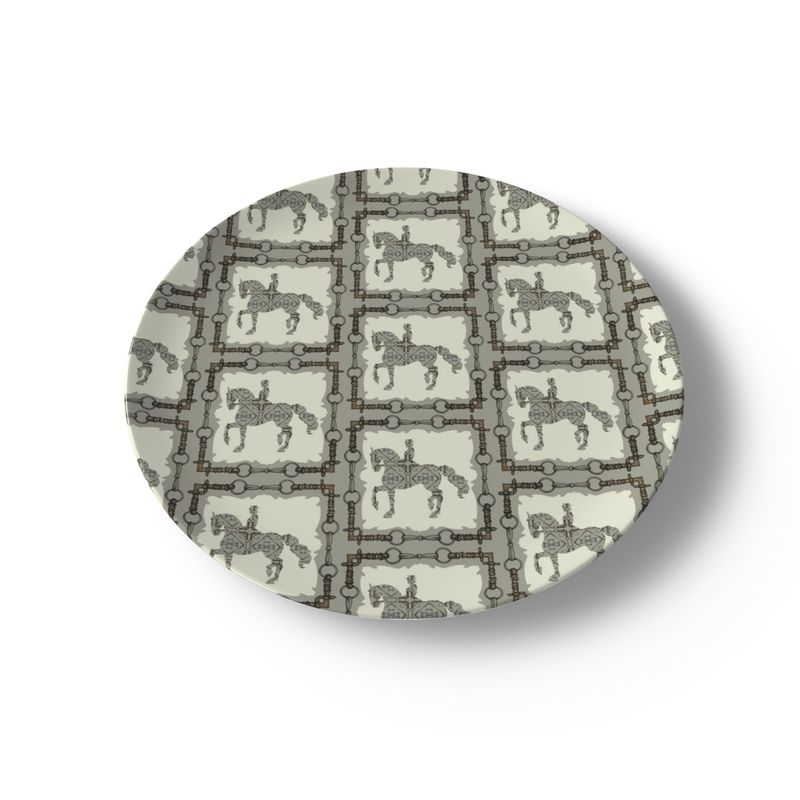 Equestrian Dressage Set of China Plates Main image