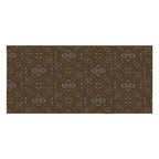 Bit and Stirrup Design Equestrian Linen Cotton Table Cloth