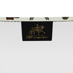 Ivory Tri Color Linear Bit Directors Chair