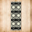 Elegant Horse Shoe Motif Runner 6x2ft