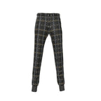 Black Bit Motif Jogging Pants
